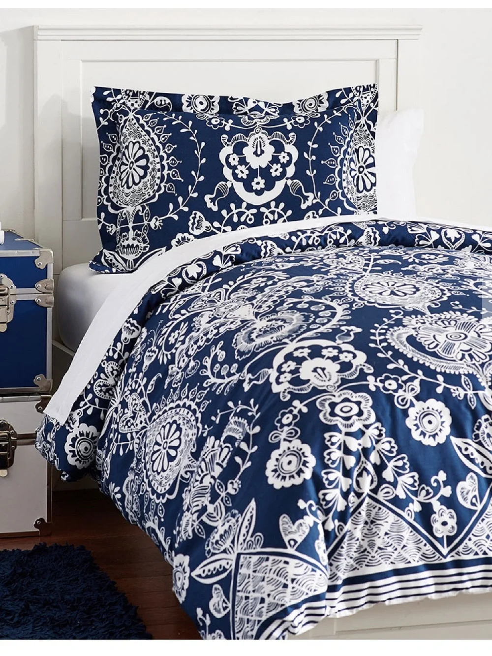 Pottery Barn Dorm Pottery Barn Natalia Duvet Cover Size Twin 100% Cotton